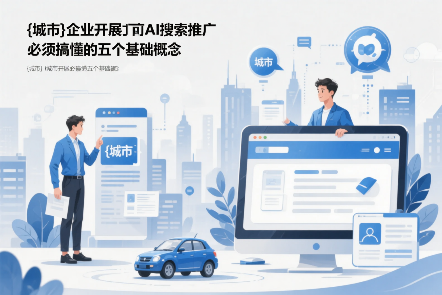 中卫企业开展AI搜索推广前必须搞懂的五个基础概念