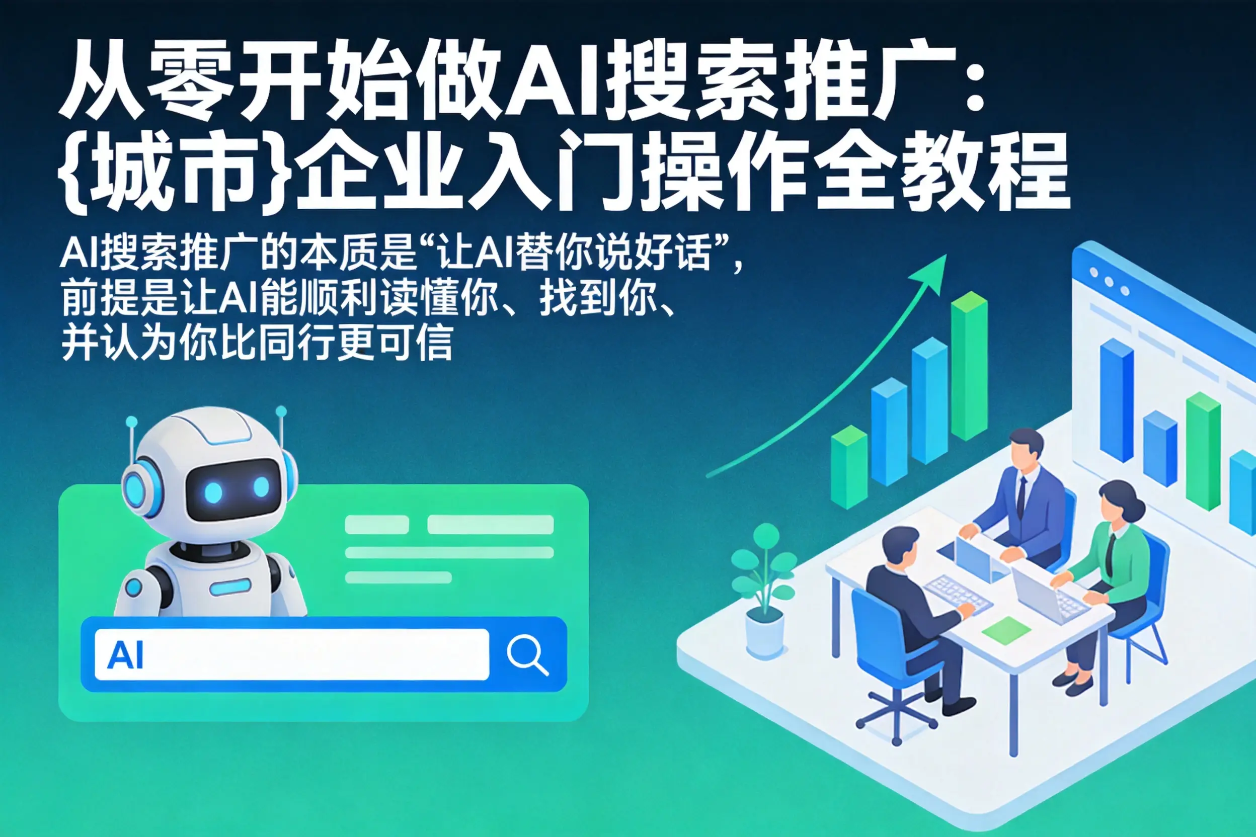 从零开始做AI搜索推广:中卫企业入门操作全教程