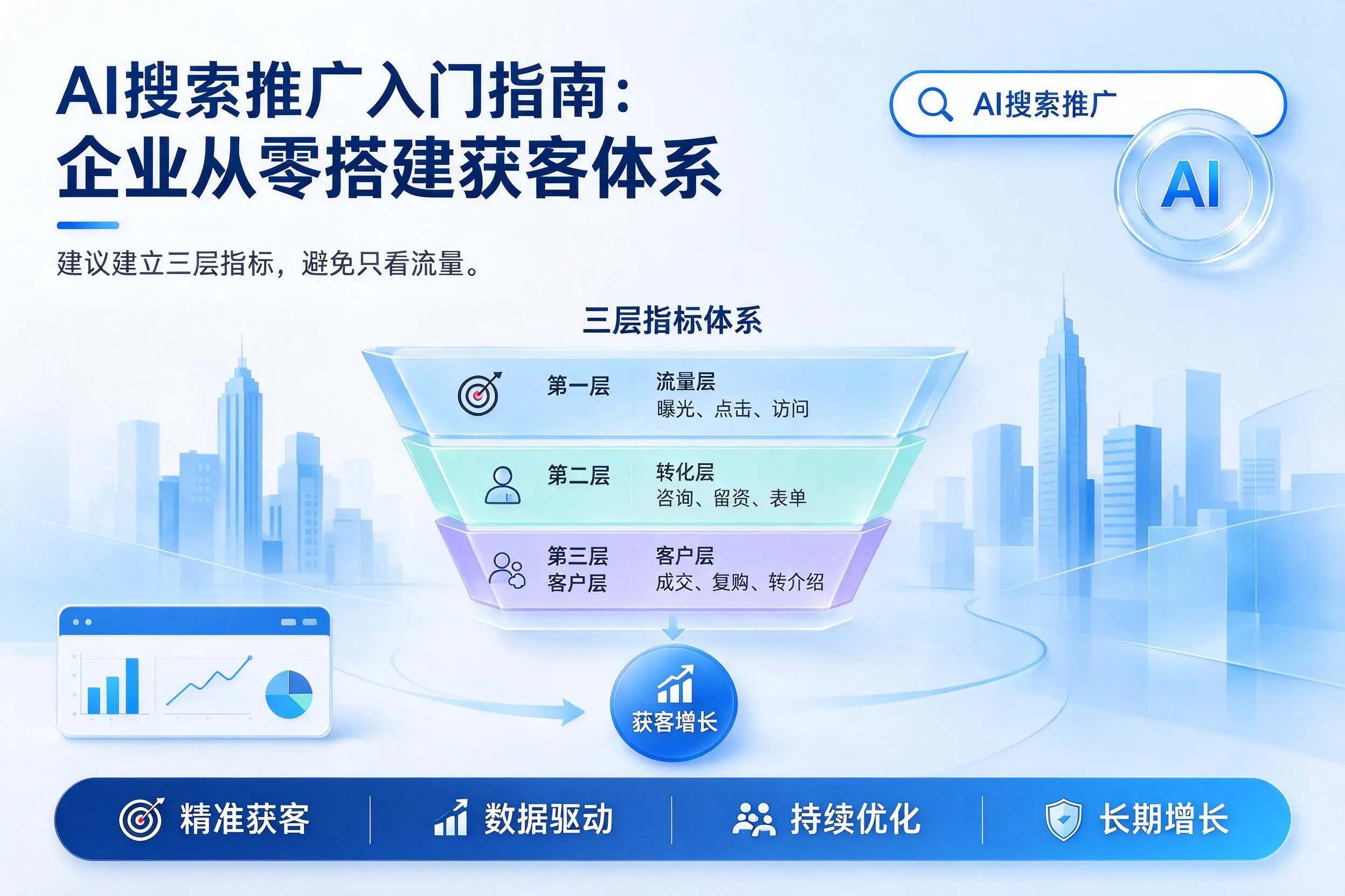 AI搜索推广入门指南:中卫企业从零搭建获客体系